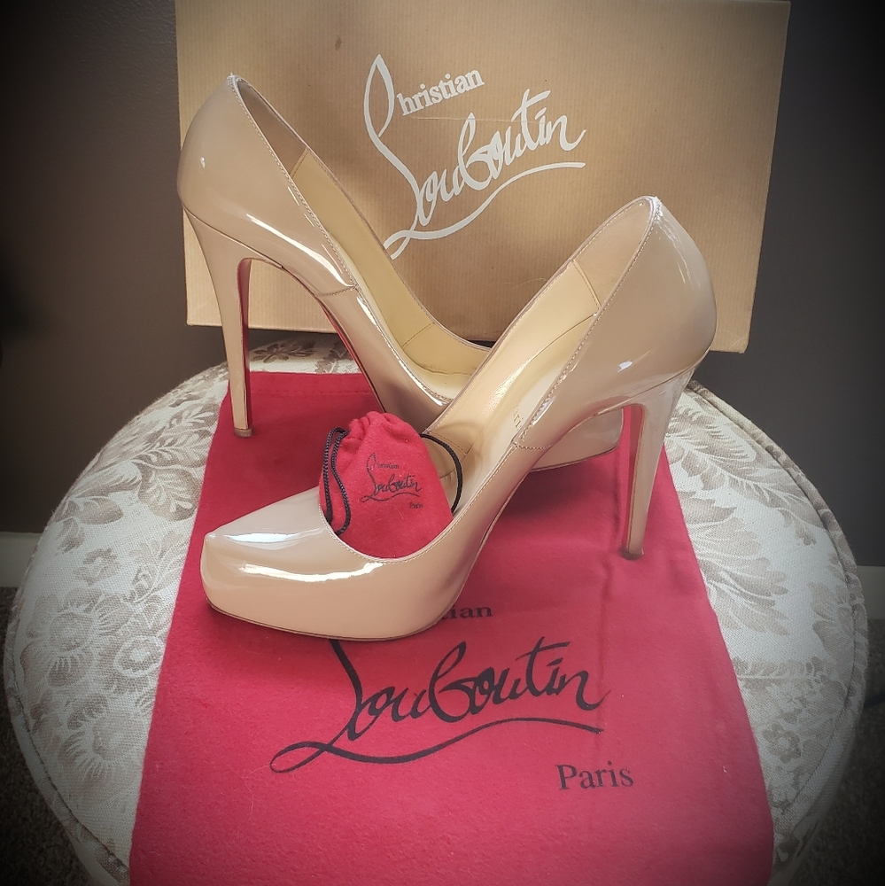 (SOLD) Christian Louboutin Rolando 120 39.5 (Fits US 8 well) (PRICE IS FIRM)
